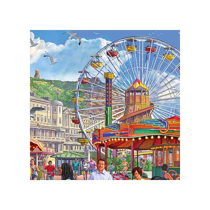Hastings Promenade by Steve Crisp - XL 500 Piece Puzzle