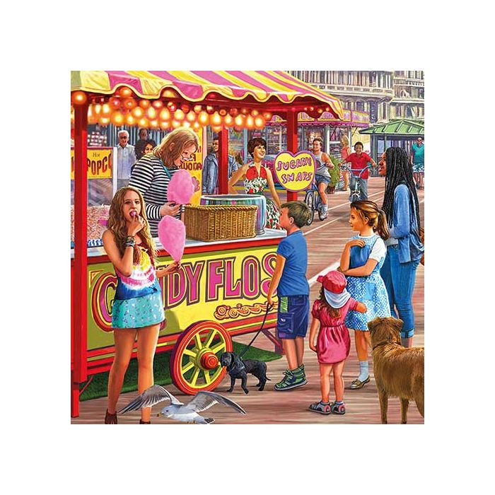 Hastings Promenade by Steve Crisp - XL 500 Piece Puzzle