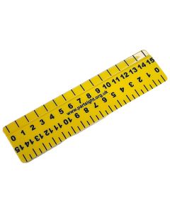 Large print centimetre only rulers - 15cm