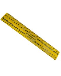 Large print centimetre only rulers - 30cm