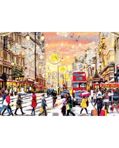 Holiday Hustle by Trevor Mitchell - XL 250 Piece Puzzle