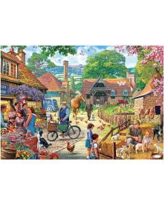 The Farm Shop by Steve Crisp - XXL100 Piece Puzzle