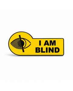 PSS Lapel Badge - I Am Blind
