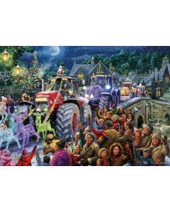 Farmer Christmas by Marcello Corti - XL 500 Piece Puzzle