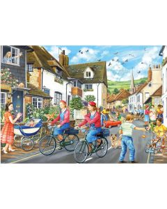 Merry Midwives by Fiona Osbaldstone - XL 500 Piece Puzzle