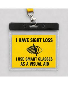 Smart Glasses Visual Aid Lanyard