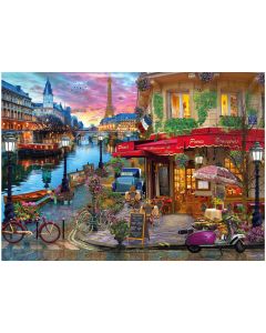 Sunset on the Seine by David Maclean
