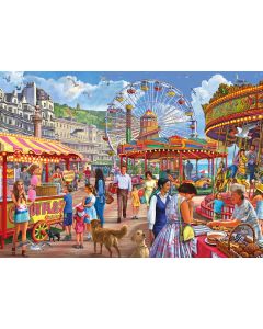 Hastings Promenade by Steve Crisp - XL 500 Piece Puzzle