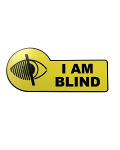 PSS Lapel Badge - I Am Blind