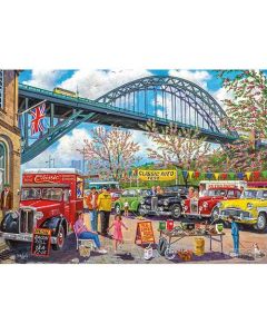 Newcastle by Derek Roberts - XL 500 Piece Puzzle