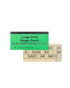 Large Bingo Cards - Cards 51-100