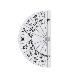 large print protractor