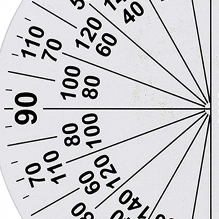 Large Print Protractor