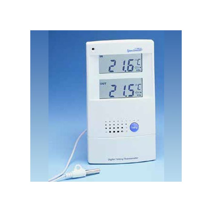 Talking Inside-Outside Thermometer