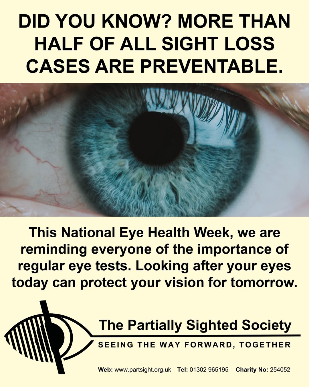 Did You Know That At Least Half Of All Sight Loss Is Preventable?