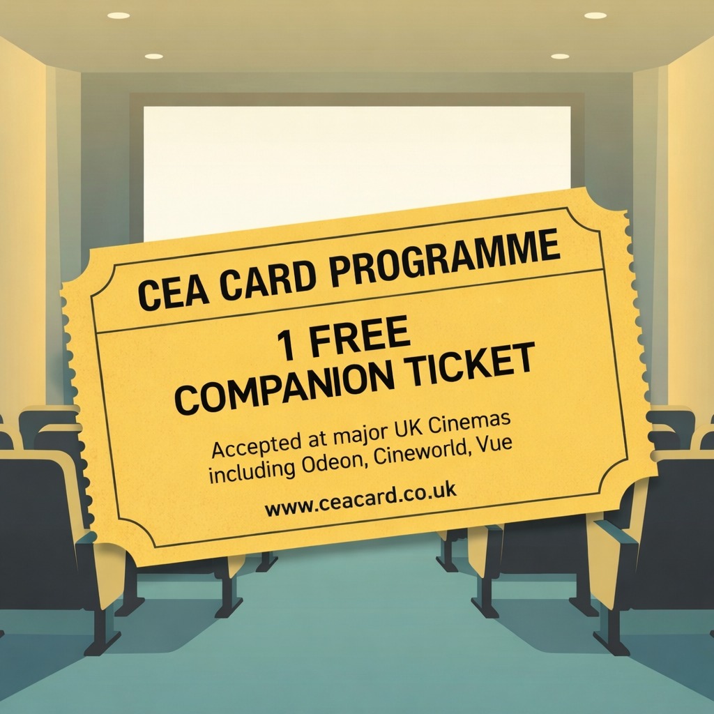 Enjoy the cinema with a companion for free! 