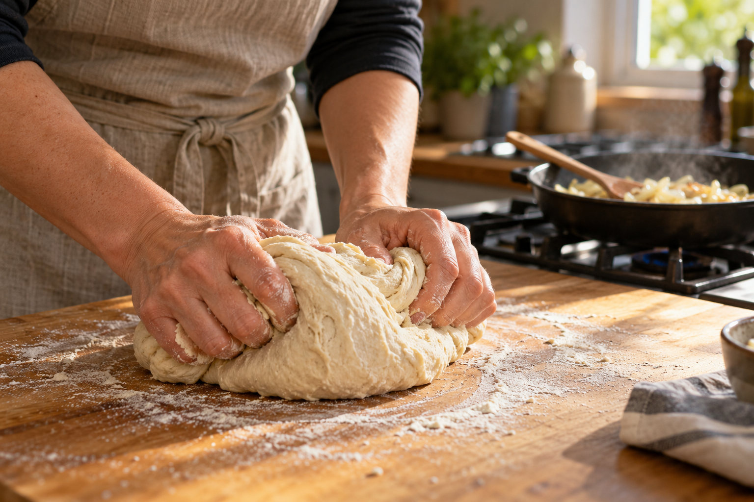 Every Ingredient Has a Voice: Cooking with Sound, Smell and Touch