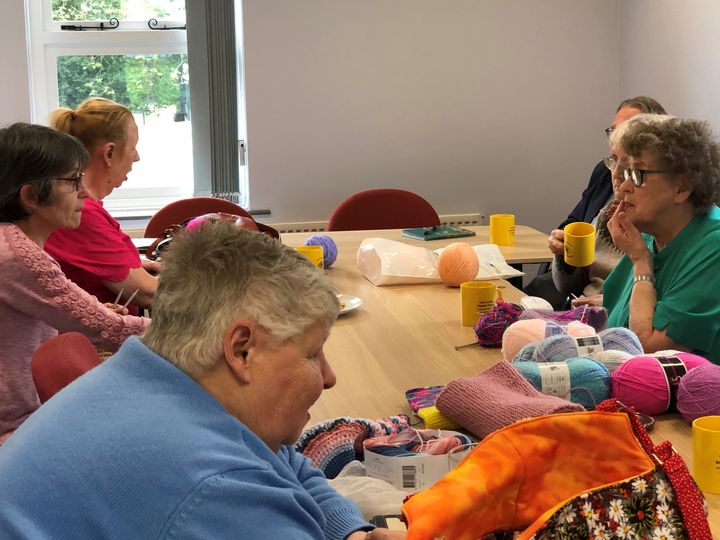 A Lovely Time With Our Knit and Natter Group