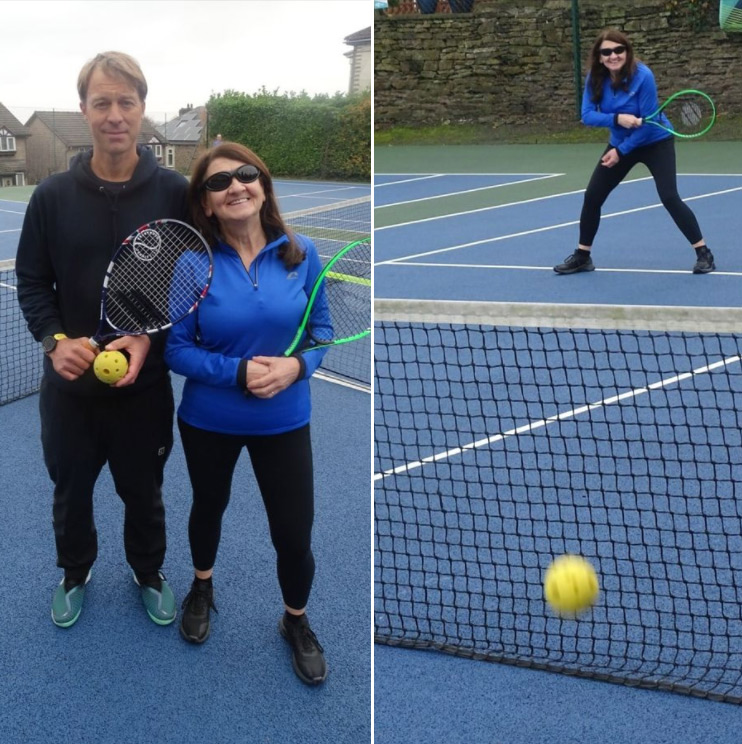 Want To Try Virtually Impaired Tennis?