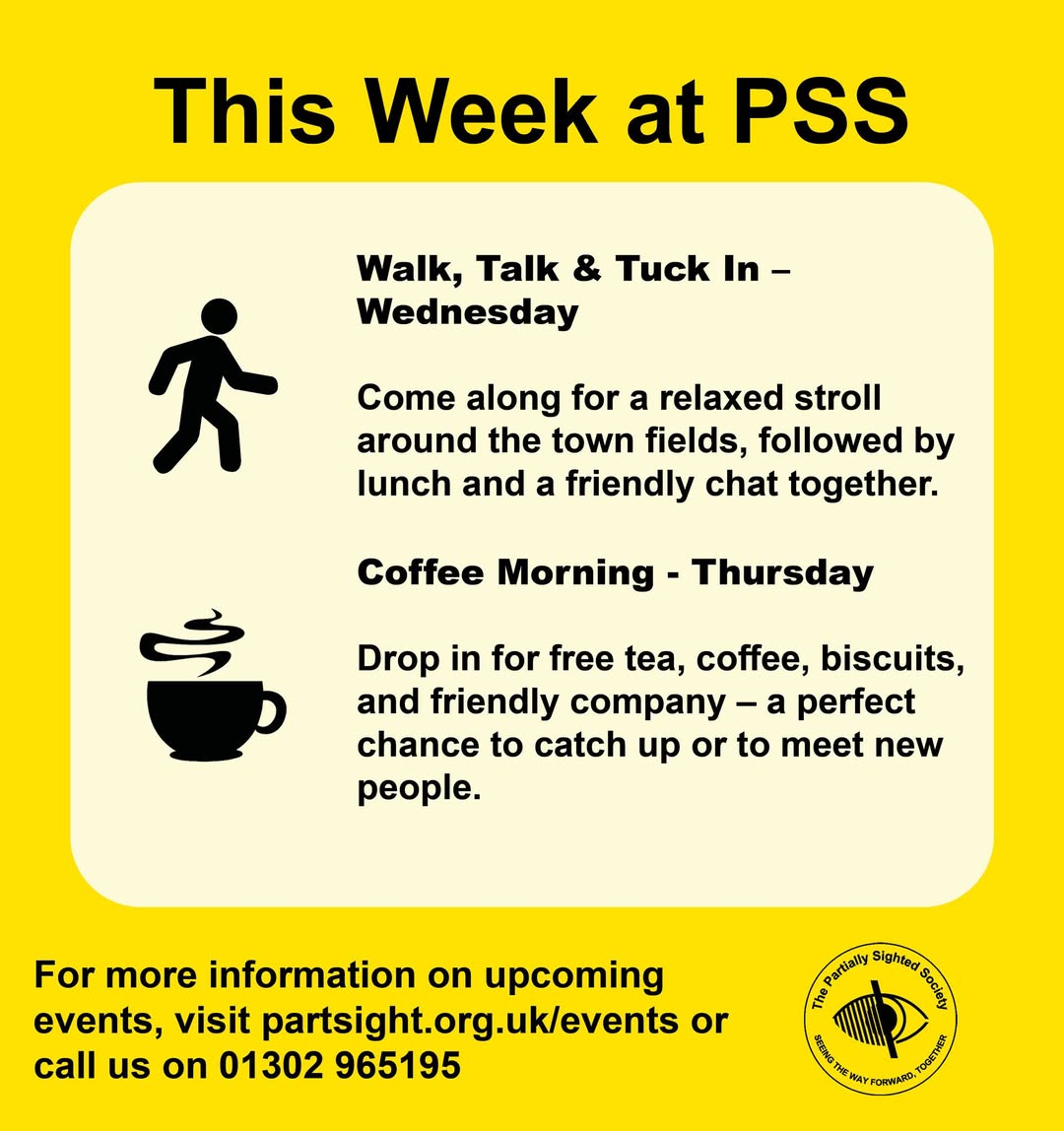 What’s Happening This Week at PSS