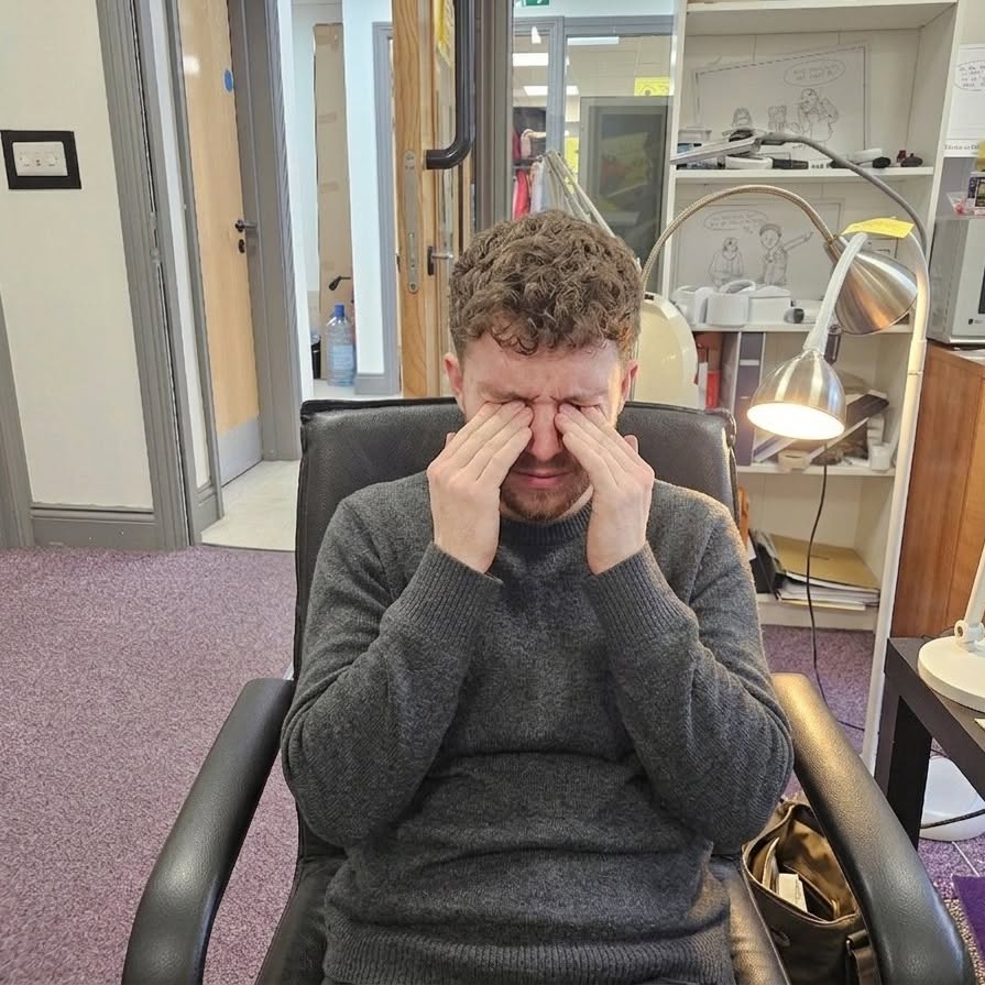 Ever notice your sight seems worse when you're tired?
