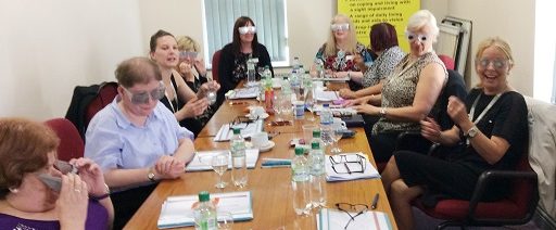 Visual impairment awareness training courses